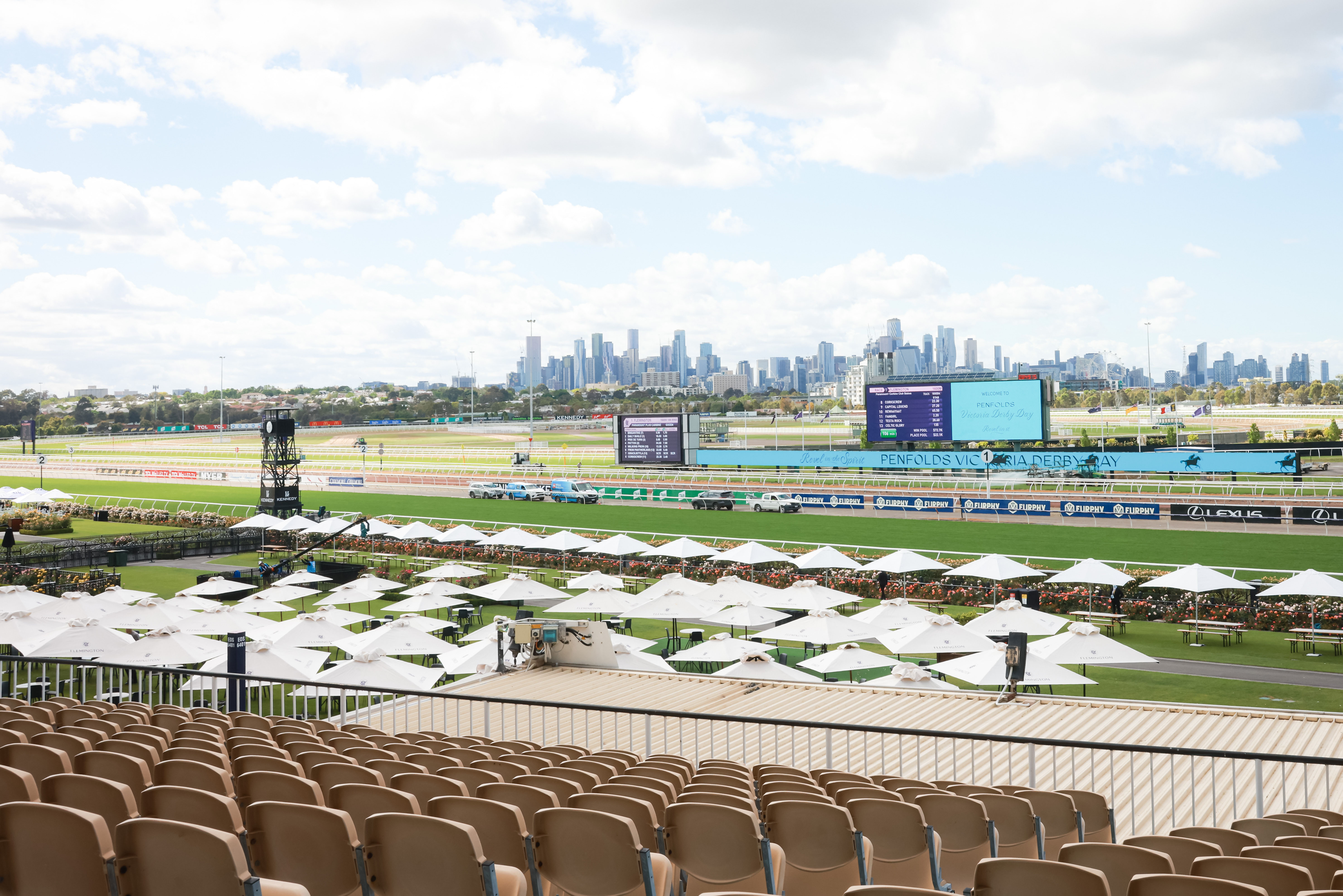 Lawn Stand Reserved Seat | Melbourne Cup Carnival | Flemington