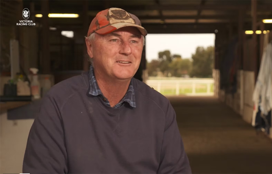 Redjina trainer Noel Watson - Road to the Cup 2022  Flemington